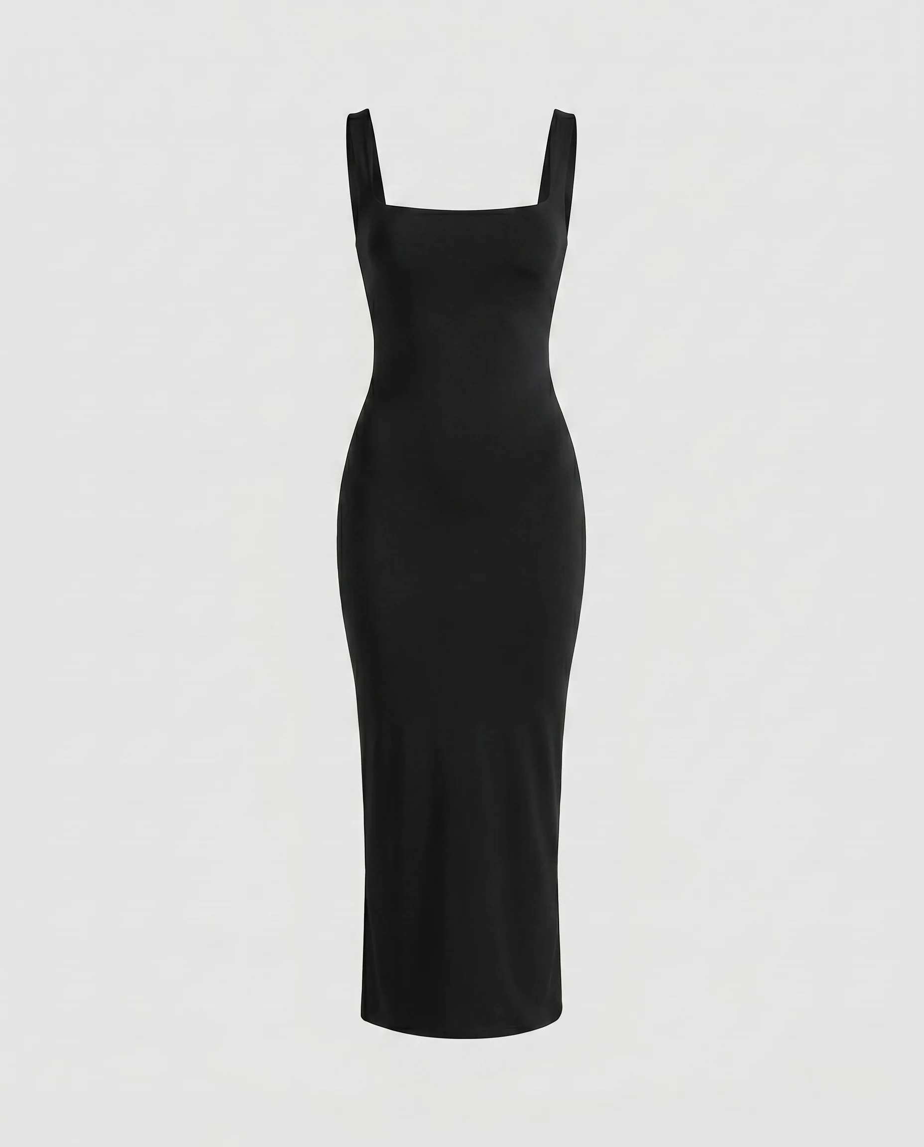 Damen Figurbetontes Maxikleid mit quadratischen Trägern R&B - Image 5