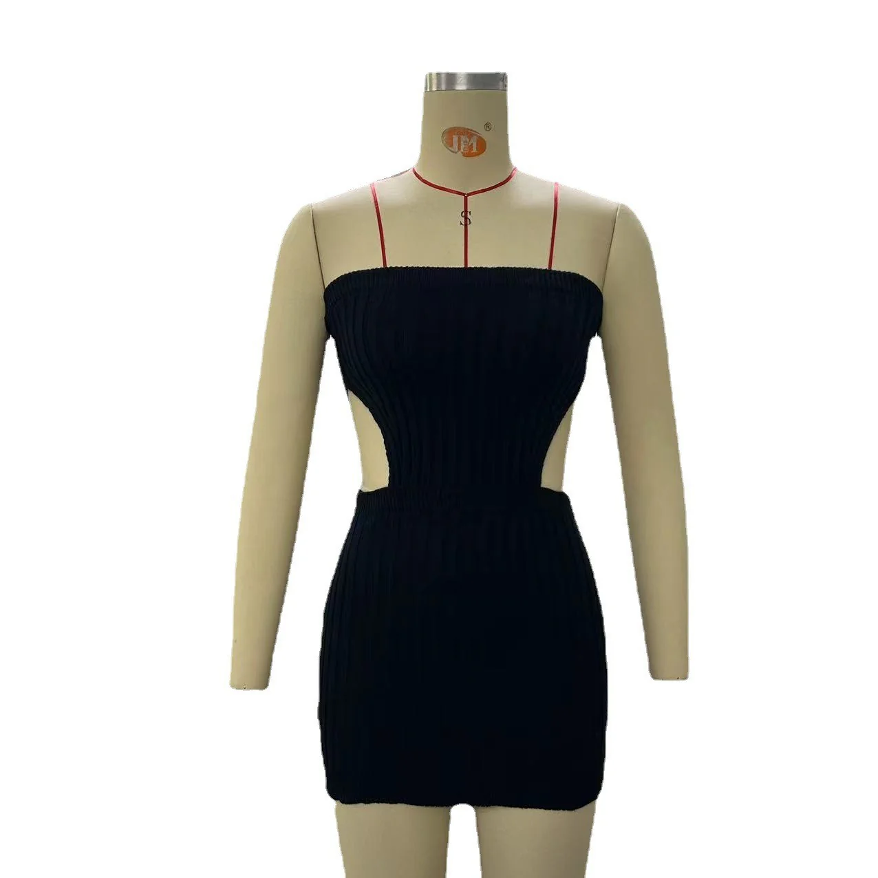 Damen figurbetontes Mini-Kleid mit Cut-Out-Details R&B - Image 4