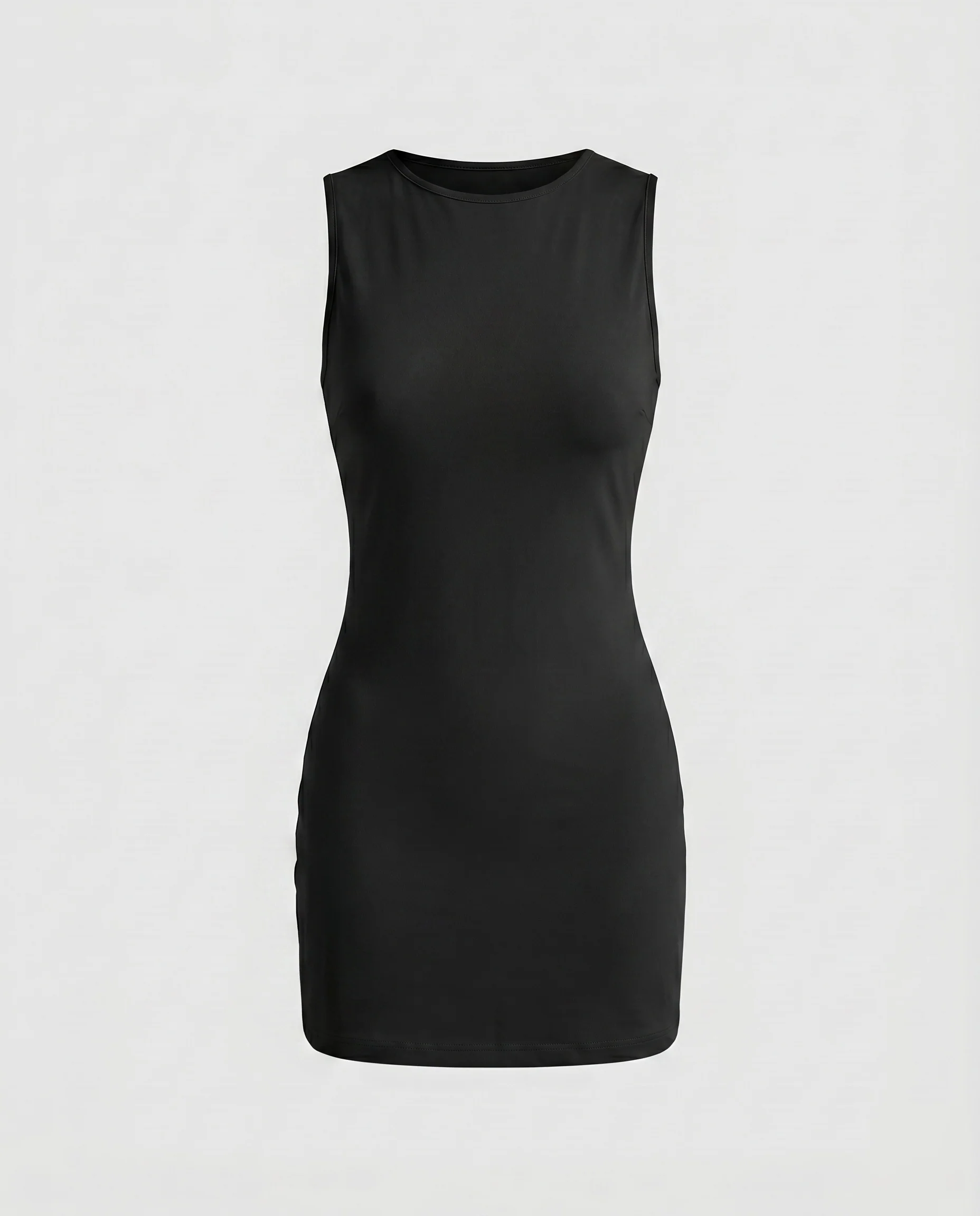 Damen figurbetontes Minikleid aus elastischem Material - Image 8