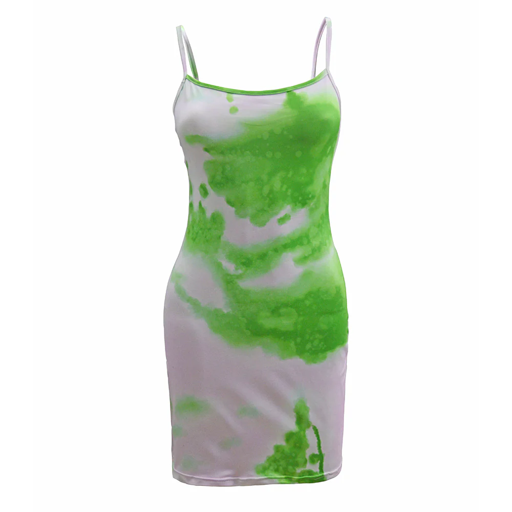 Damen figurbetontes Minikleid im lässigen Tie-Dye-Design R&B - Image 5