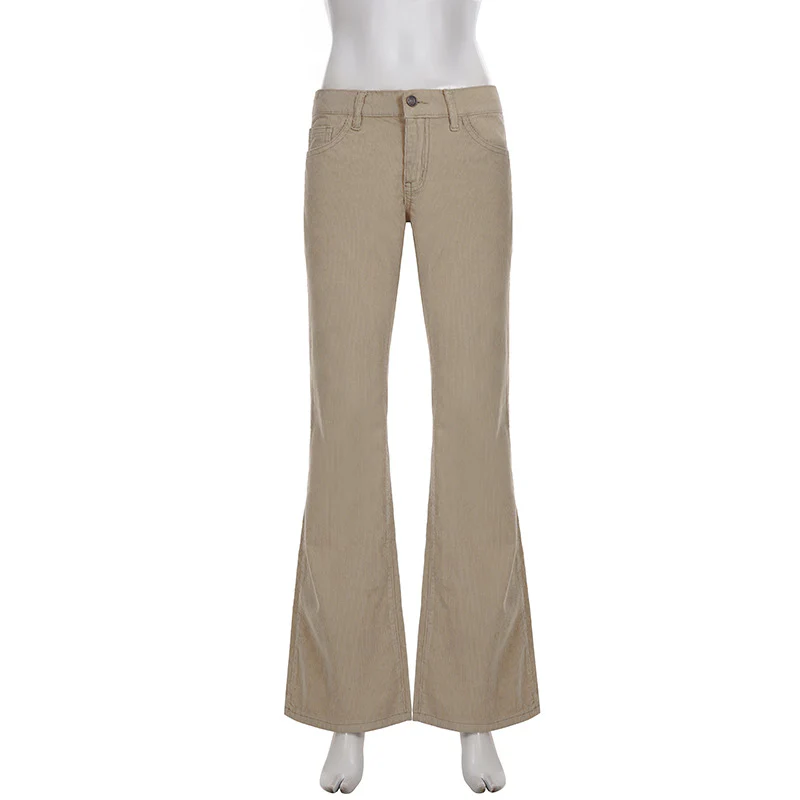 Damen Flared Jeans mit klassischem High-Waist-Schnitt und modischen Details R&B - Image 6