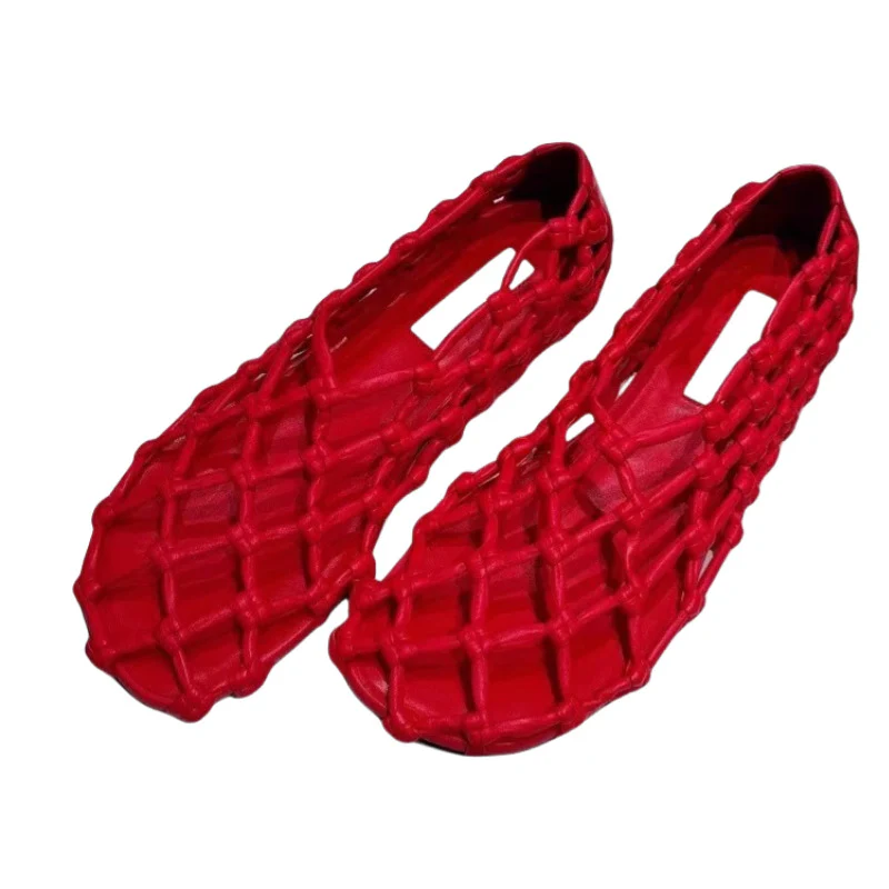 Damen Freizeit-Ballerinas mit atmungsaktiver Netzstruktur und rutschfester Sohle R&B - Image 5