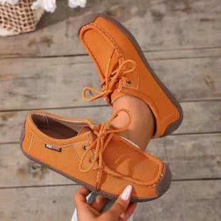 Damen Freizeitschuhe mit komfortabler Schnürung und rutschfester Sohle R&B - Image 7
