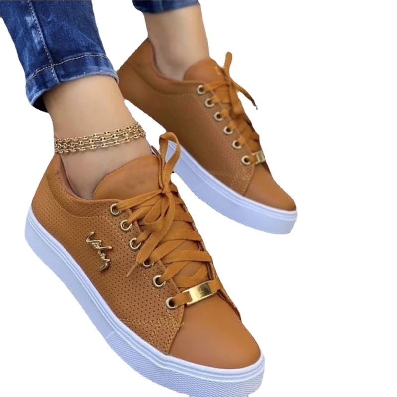 Damen Freizeitsneaker mit atmungsaktivem Obermaterial und modischen Zierelementen R&B - Image 5