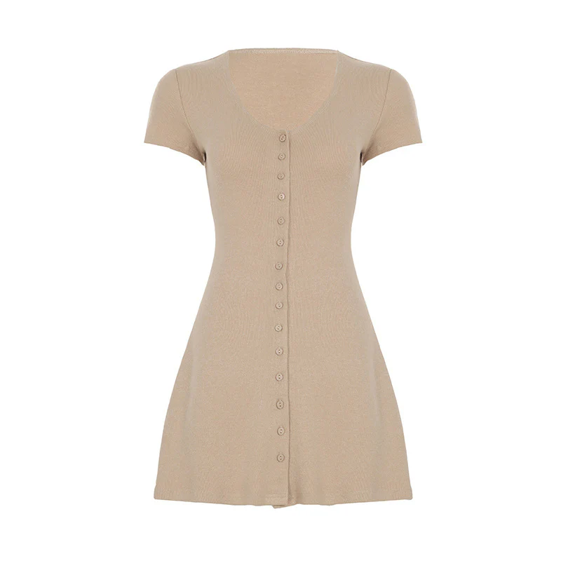 Damen Freizeitkleid mit durchgehender Knopfleiste und lockerer Passform Heidi-Mode - Image 8