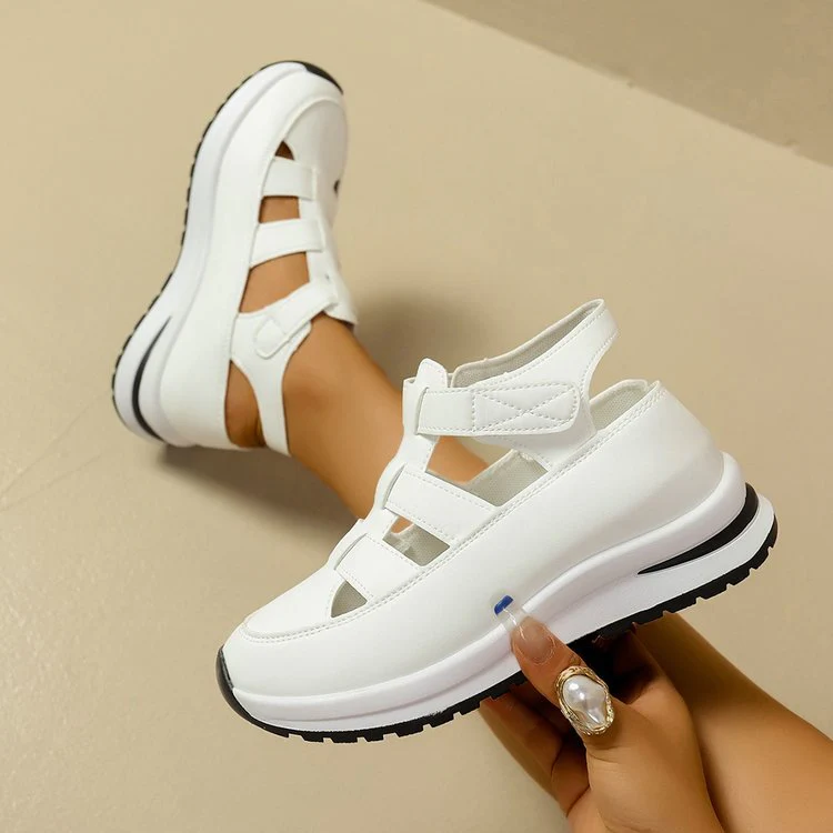 Damen freizeitorientierte Sneakers mit komfortabler Oberflächenstruktur und flexiblem Sohlendesign R&B - Image 7