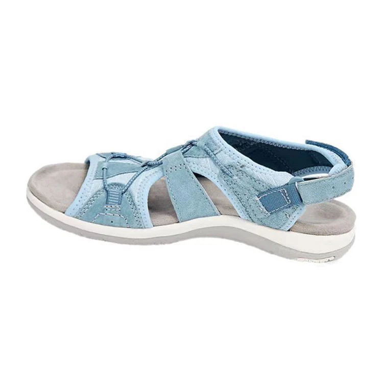 Damen Freizeitsandalen mit elastischen Riemen und rutschfester Sohle R&B - Image 5