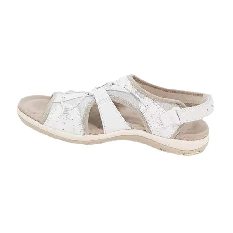 Damen Freizeitsandalen mit verstellbaren Riemen und ergonomischem Fußbett R&B - Image 13