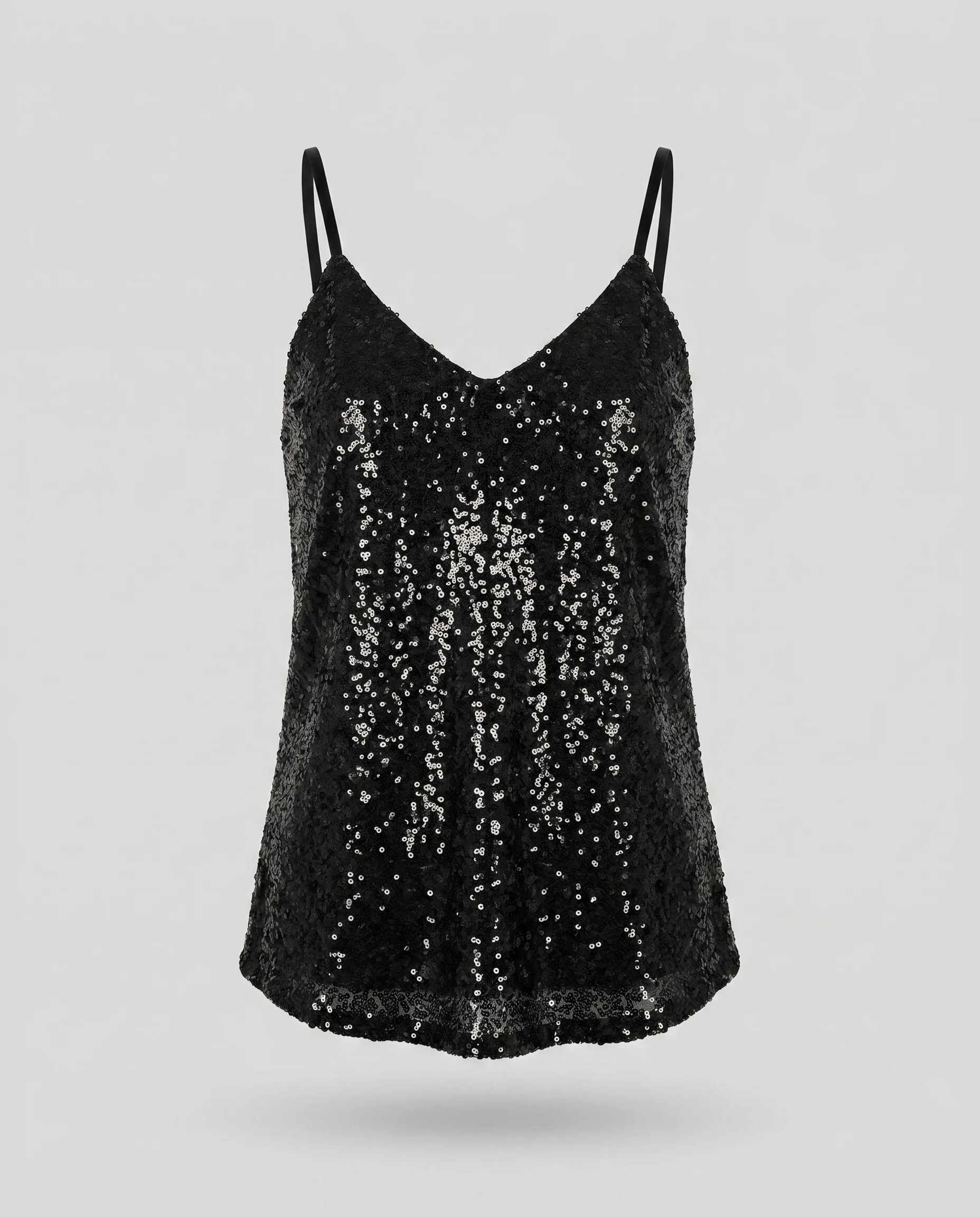 Damen Funkelndes Spaghetti-Top mit glamourösem Paillettenbesatz R&B - Image 6