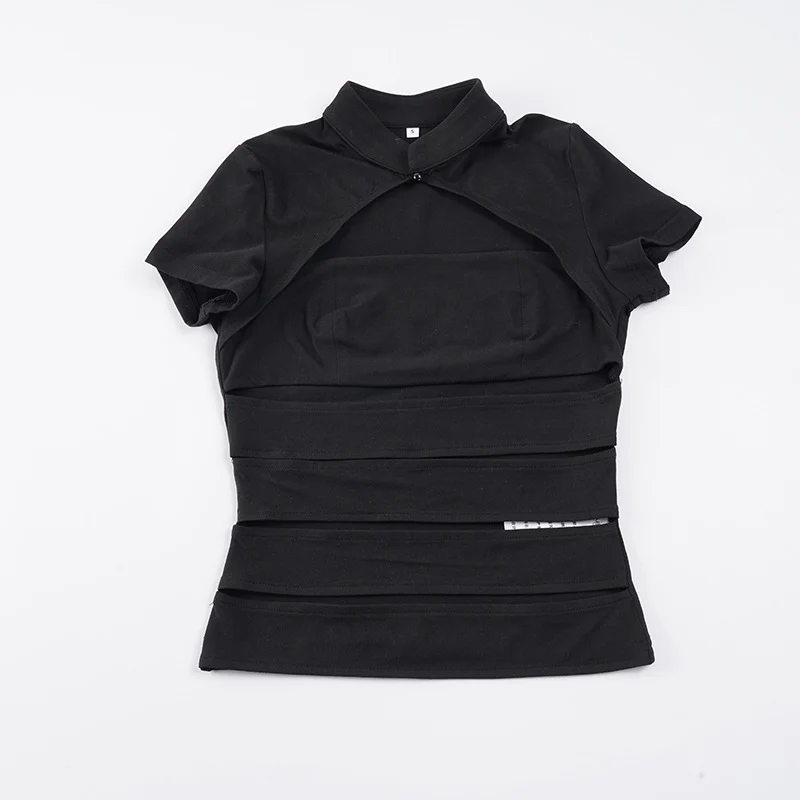Damen funktionales Oberteil mit elegantem Kragen und modischem Schnitt R&B - Image 6