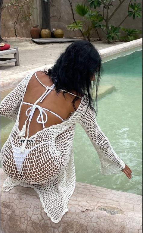 Damen gehäkeltes Strandkleid mit weitem Schnitt R&B - Image 5