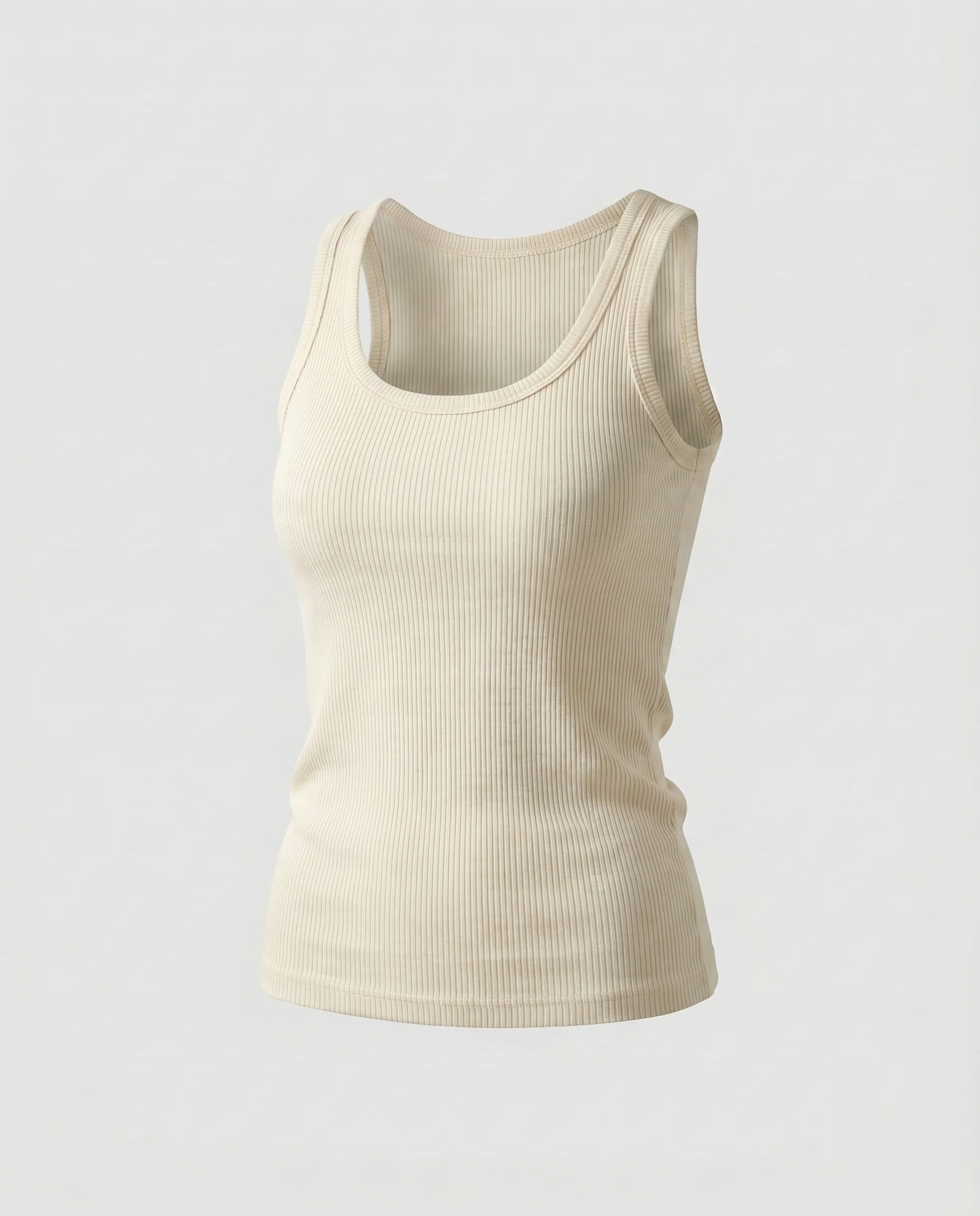 Damen gestreiftes Trägertop aus weichem Baumwollgemisch - Image 6