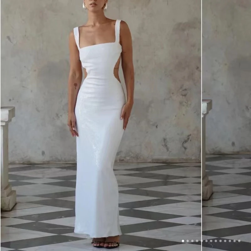 Damen Glamouröses Abendkleid mit funkelndem Paillettenmaterial und figurbetontem Schnitt R&B - Image 3