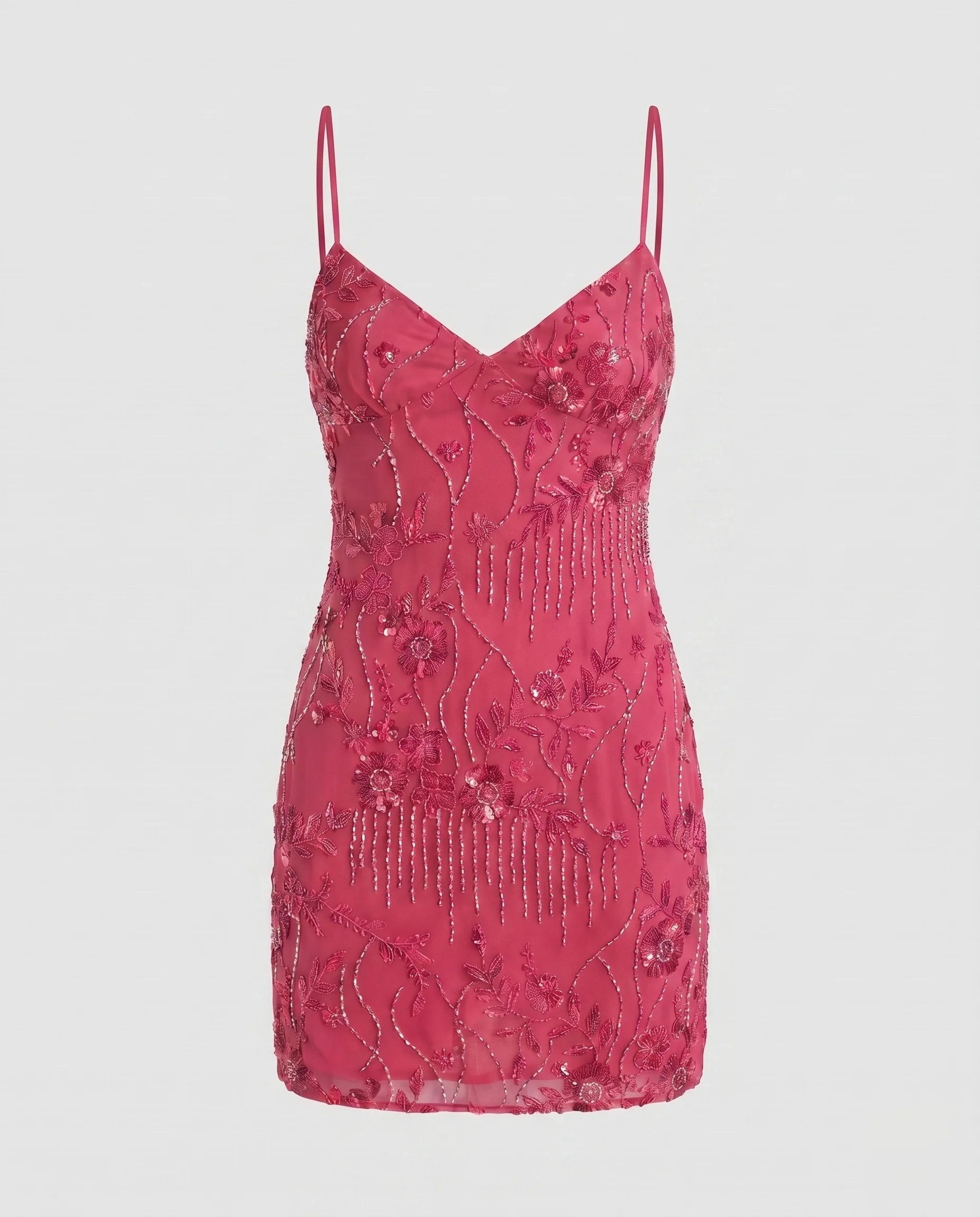 Damen Glamouröses Cocktailkleid mit filigraner Perlenstickerei R&B - Image 6