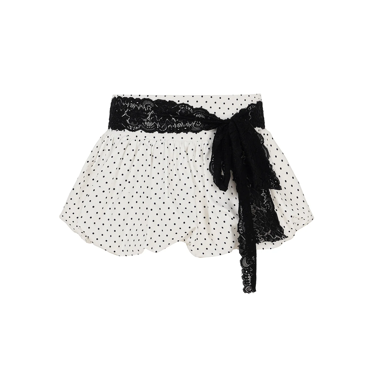Damen Glitzernder Rock mit voluminösem Schnitt und elastischem Bund R&B - Image 6