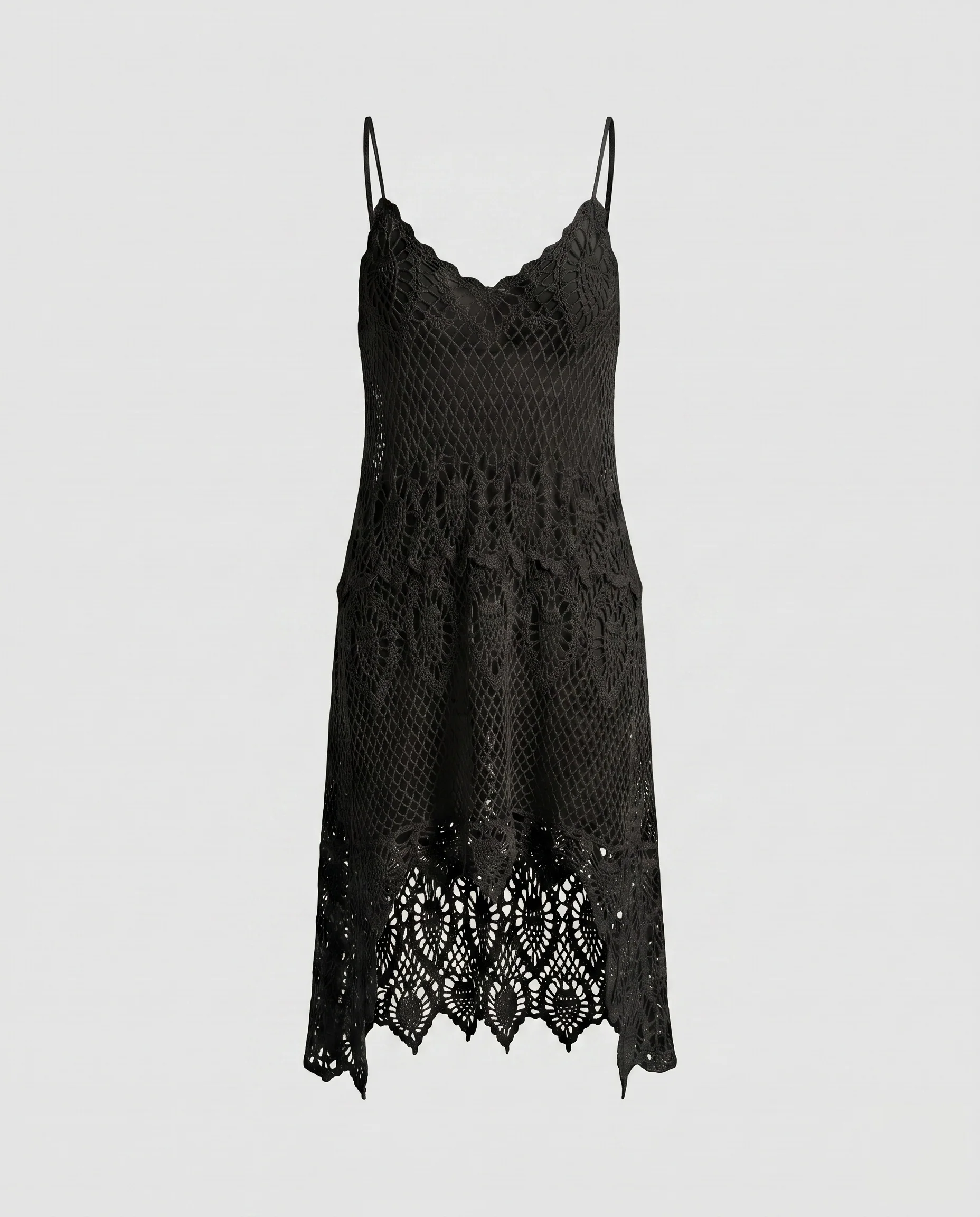 Damen Häkel-Strandkleid mit verführerischen Spitzendetails R&B - Image 7