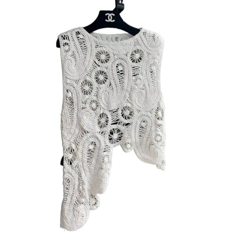 Damen Häkeloberteil mit elegantem Muster und leichtem Stoff R&B - Image 4