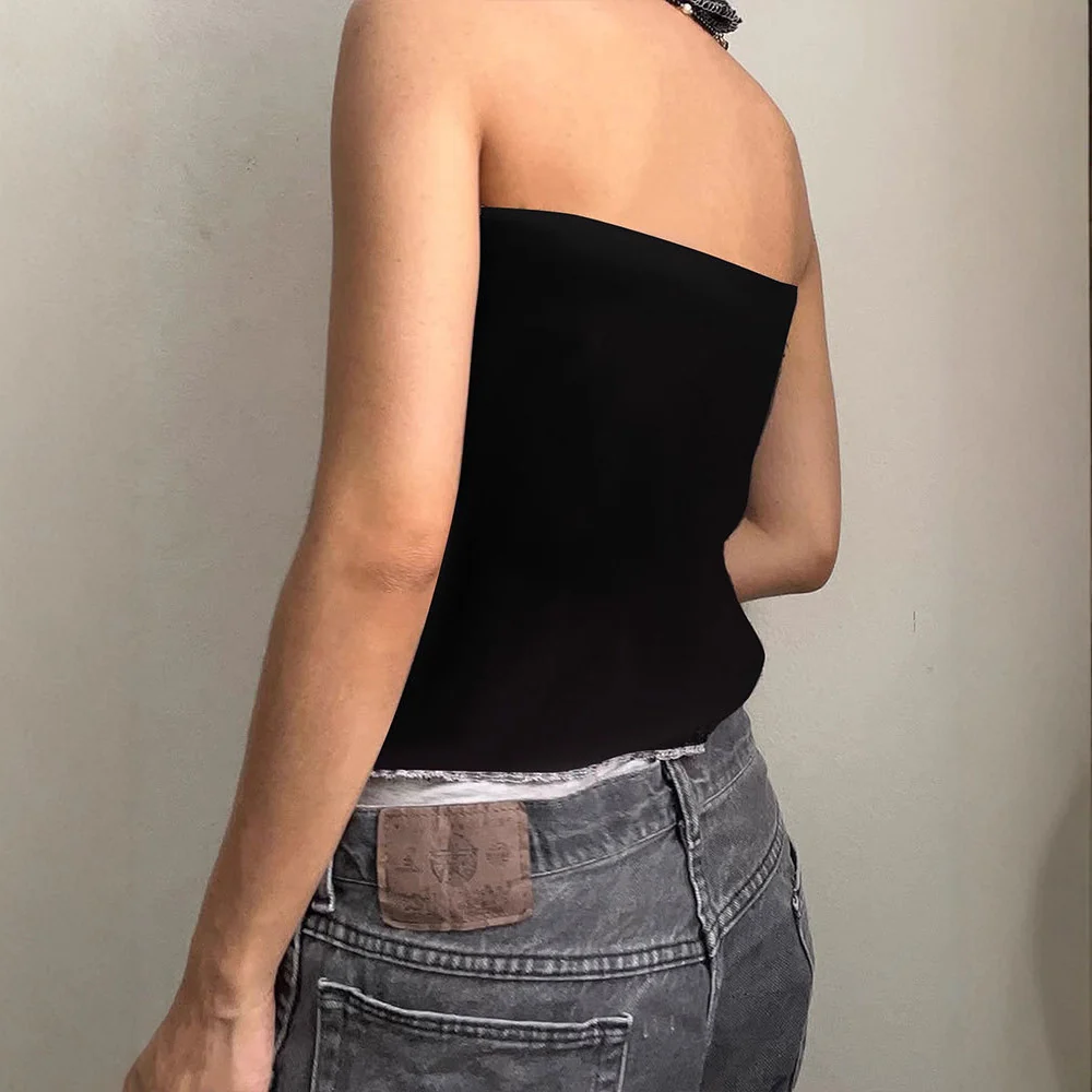 Damen Haltertop mit romantischem Spitzendetail und elegantem Polka-Dot-Muster R&B - Image 3