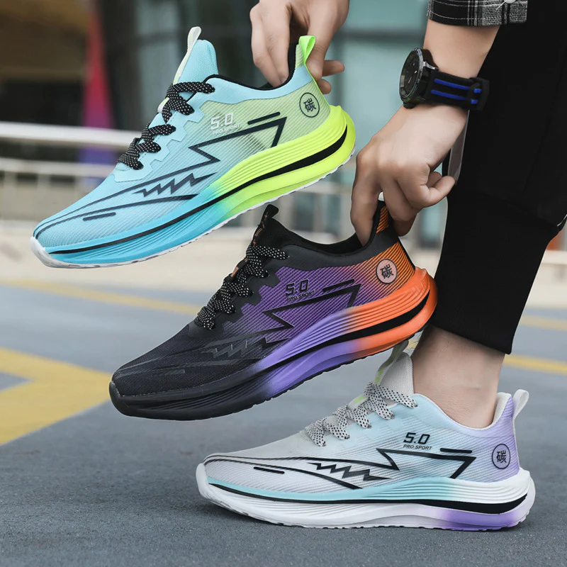 Damen Hochleistungs-Laufschuhe mit dämpfendem Komfort und atmungsaktivem Obermaterial R&B - Image 4