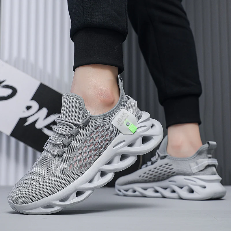 Damen Hochleistungs-Laufschuhe mit ergonomischer Dämpfung und atmungsaktivem Mesh-Obermaterial R&B - Image 4