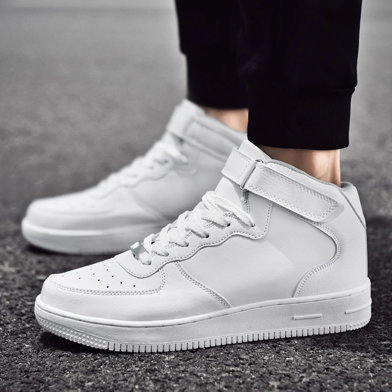 Damen Hochwertige High-Top Sneakers mit verstellbarem Klettverschluss R&B - Image 7