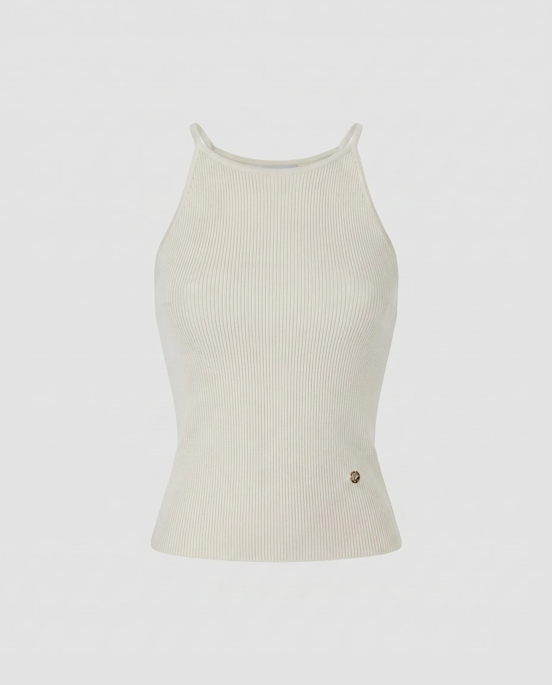 Damen Hochwertiges Strick-Tanktop mit feinen Rippdetails - Image 6