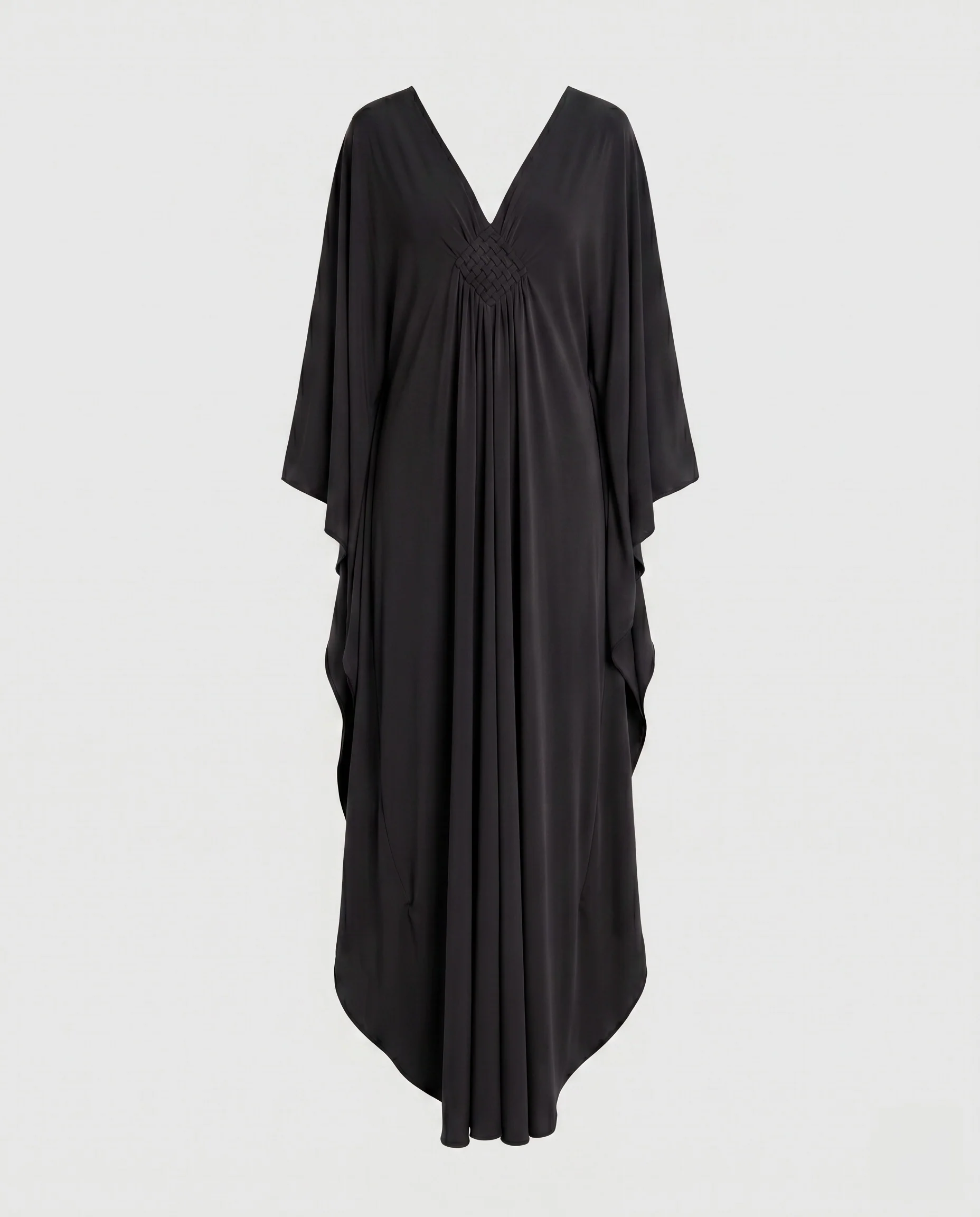 Damen Kaftanrobe mit elegantem V-Ausschnitt und lässigem Schnitt R&B - Image 8