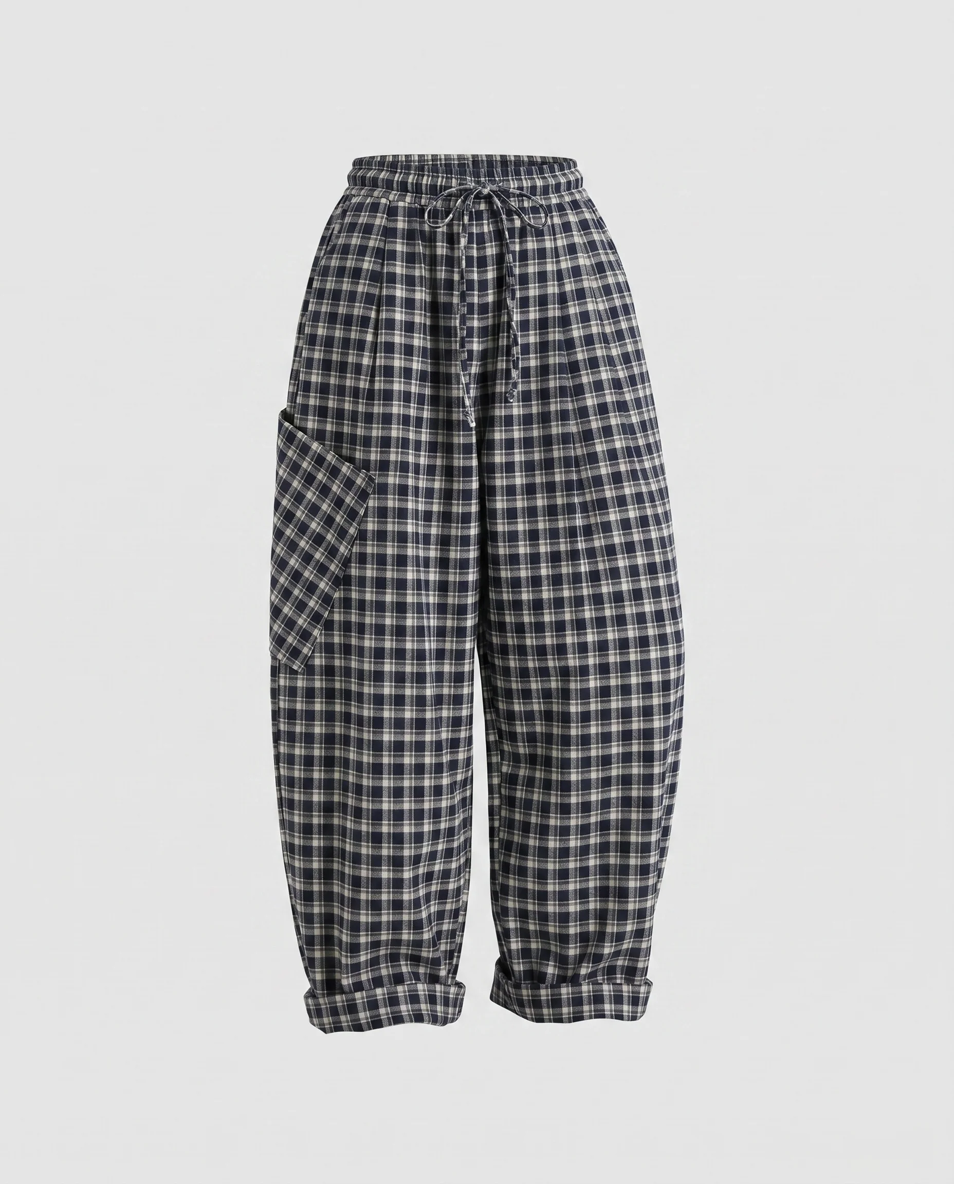 Damen Karottenhose mit lässigem Schnitt und praktischen Taschen R&B - Image 5