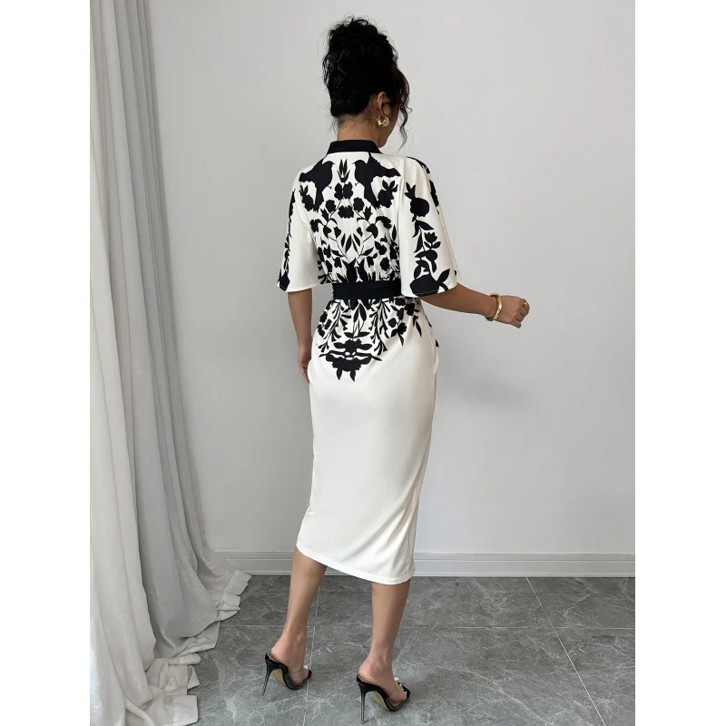 Damen Kimono-Style Kaftan-Kleid R&B - Image 2