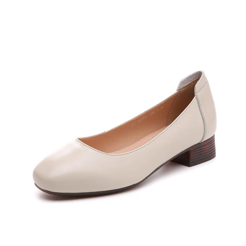 Damen Klassische Ballerinas mit elegantem Blockabsatz und komfortabler Sohle R&B - Image 7