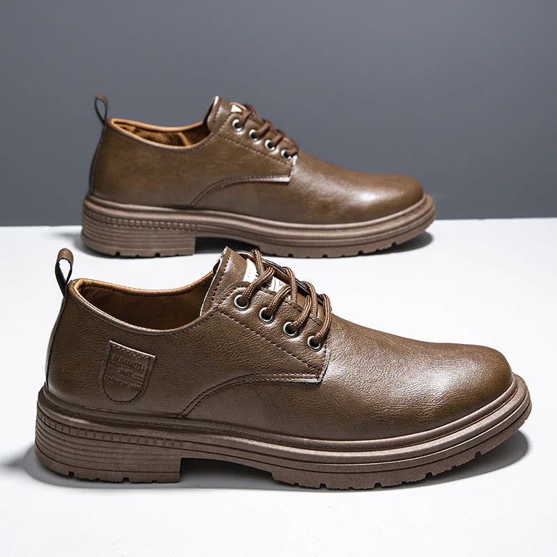 Damen Klassische Lederschuhe mit rutschfester Sohle und elegantem Design R&B - Image 3