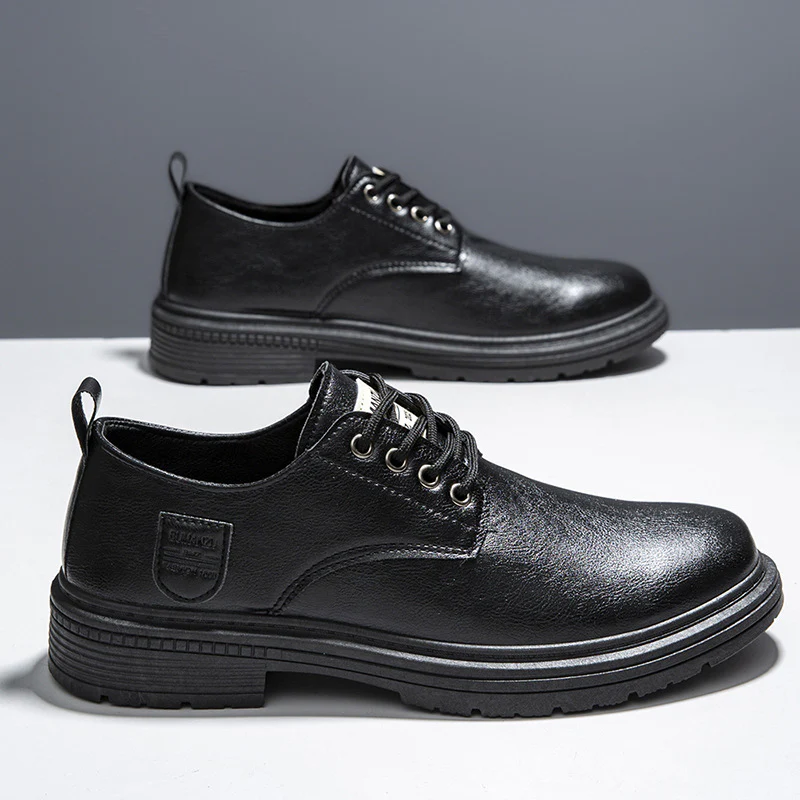 Damen Klassische Lederschuhe mit rutschfester Sohle und elegantem Design R&B - Image 4