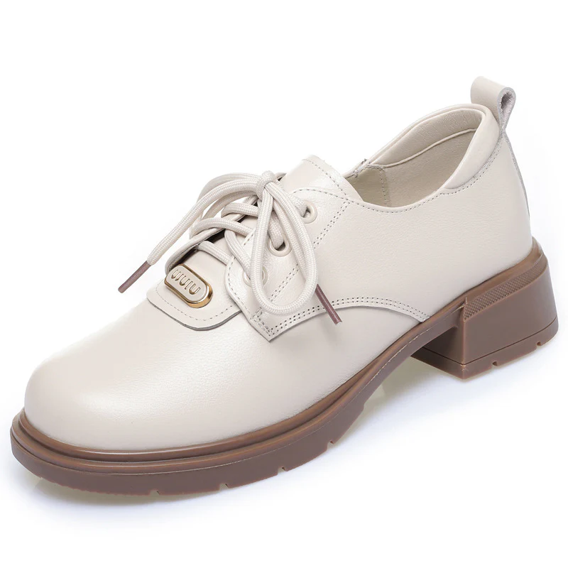 Damen klassische Schnürschuhe mit modernem Blockabsatz R&B - Image 6