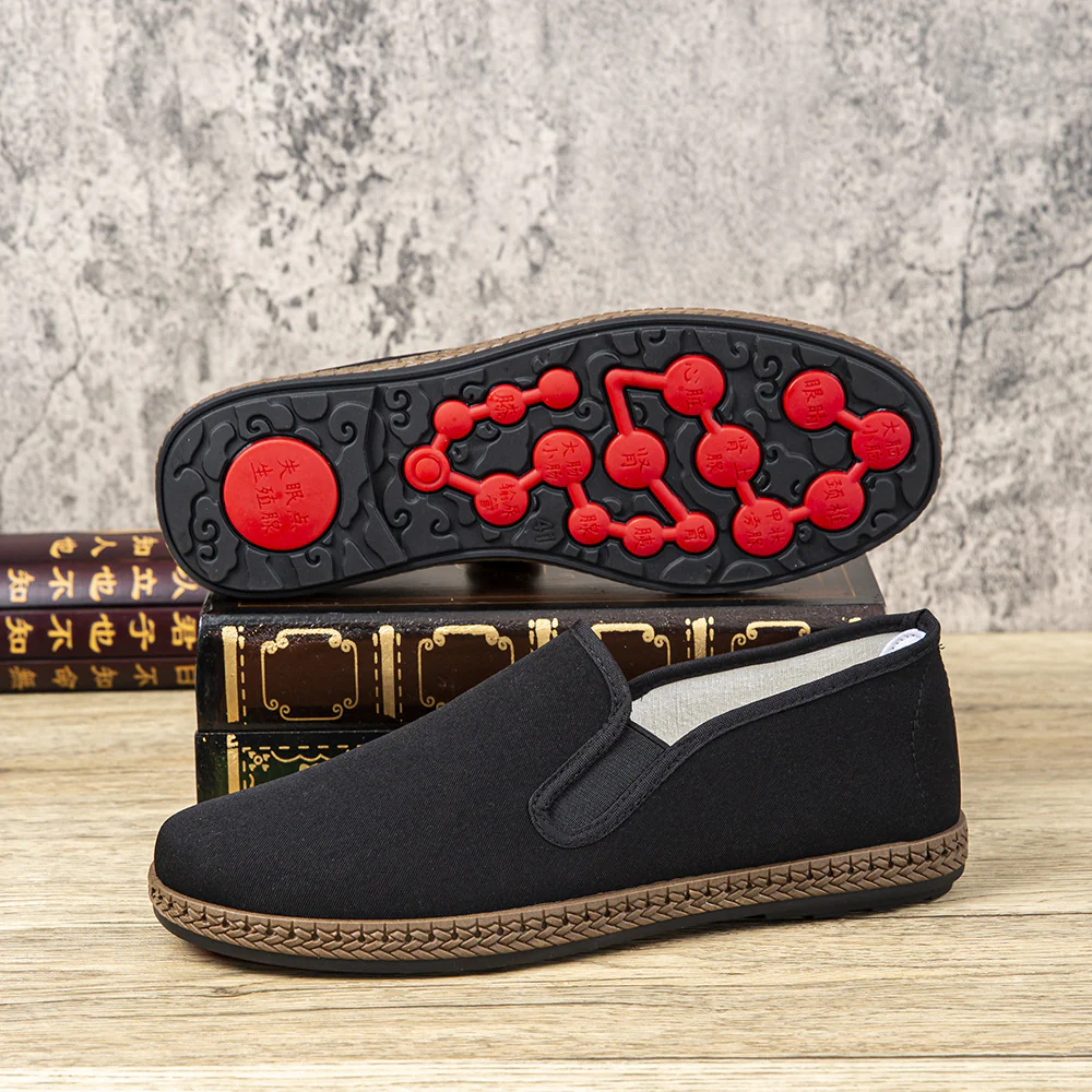 Damen klassische Slip-On Slipper aus elastischem Material R&B - Image 4