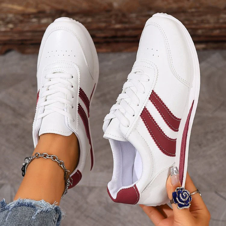 Damen klassische Sneakers mit modischen Streifen R&B - Image 6