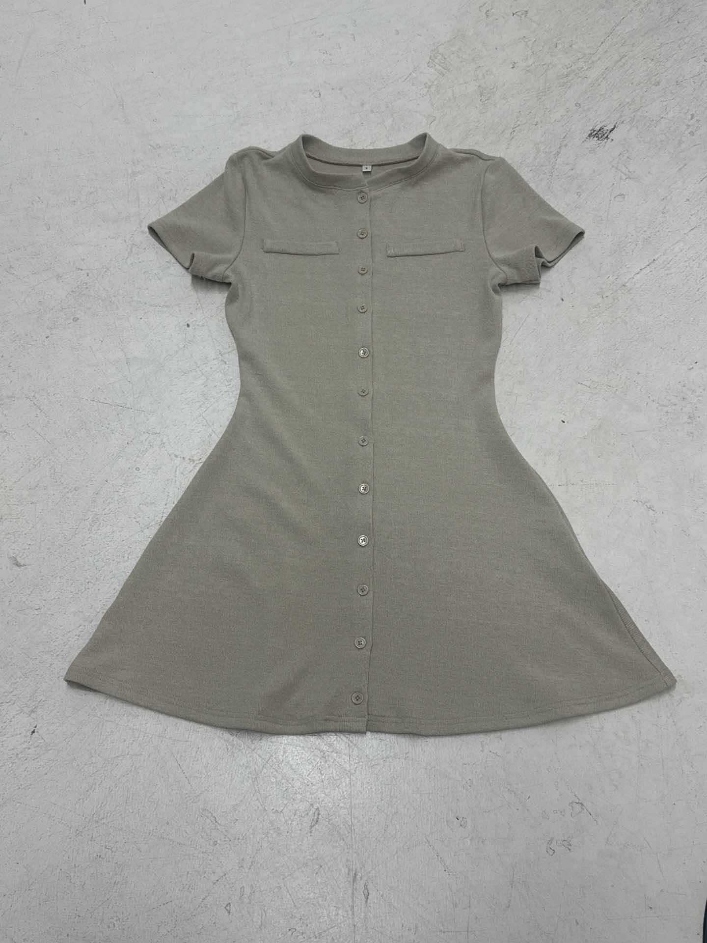 Damen knielanges, elegantes Shirtkleid mit Knopfleiste Heidi-Mode - Image 7