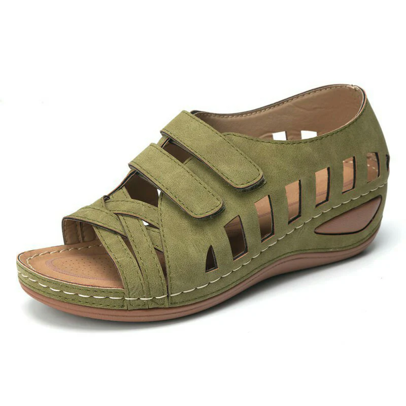 Damen Komfortsandalen mit atmungsaktivem Netzdesign und verstellbaren Riemen R&B - Image 9