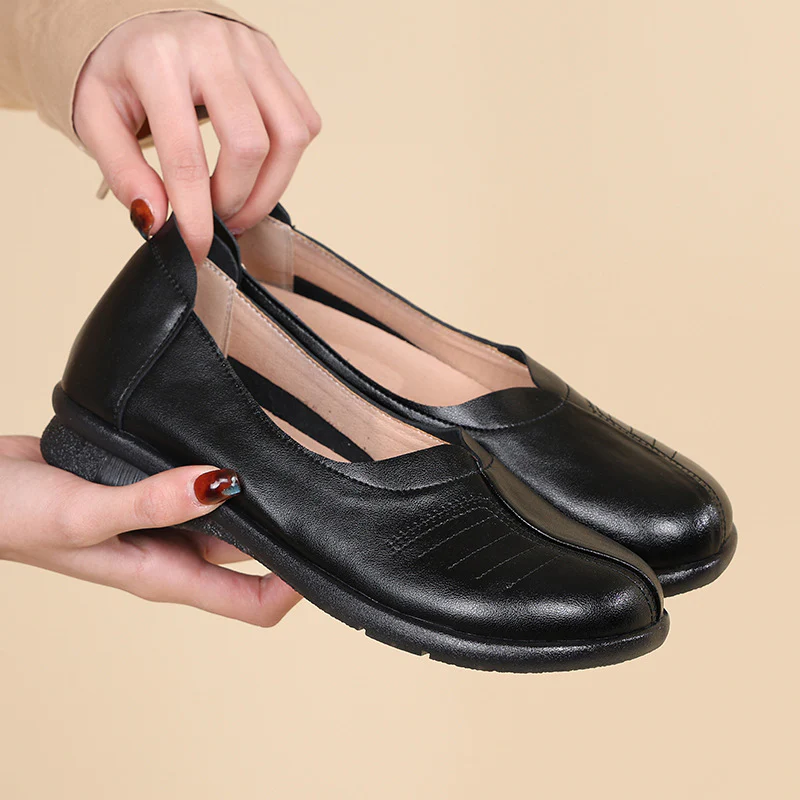 Damen Komfortable Ballerinas mit modischem Design und rutschfester Sohle R&B - Image 4