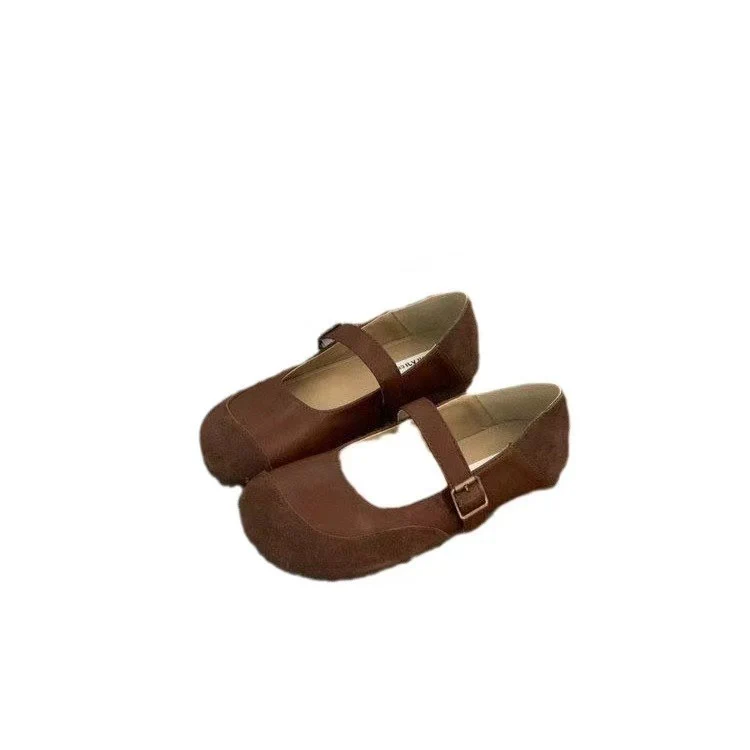 Damen komfortable Ballerinas mit modischem Riemchen und weichem Innenfutter R&B - Image 5