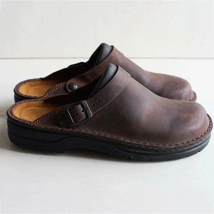 Damen Komfortable Clogs aus hochwertigem Wildleder mit anatomischer Fußbettgestaltung R&B - Image 22