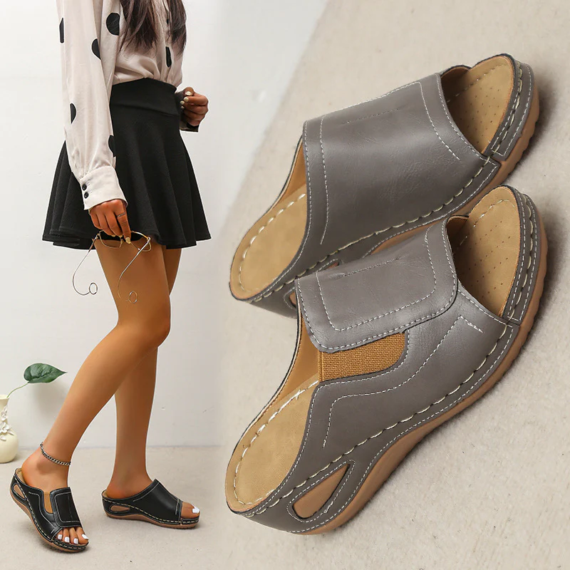 Damen Komfortable Clogs mit elegantem Design und ergonomischem Fußbett R&B