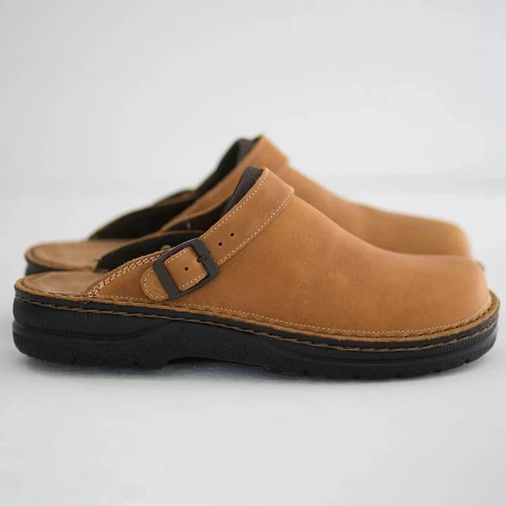 Damen Komfortable Clogs mit ergonomischem Fußbett und verstellbarem Riemen R&B - Image 8