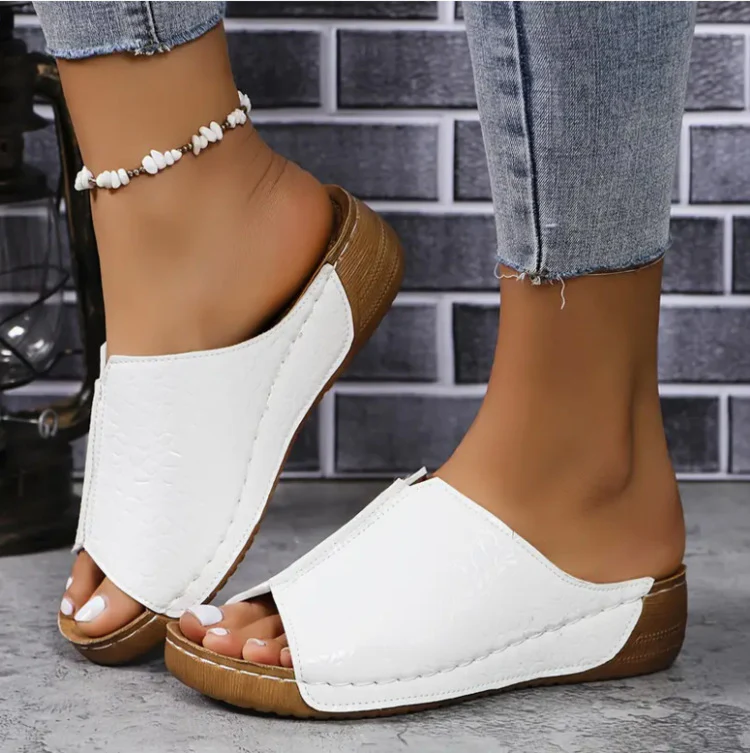 Damen Komfortable Clogs mit Glitzer-Design und anatomischem Fußbett R&B - Image 6