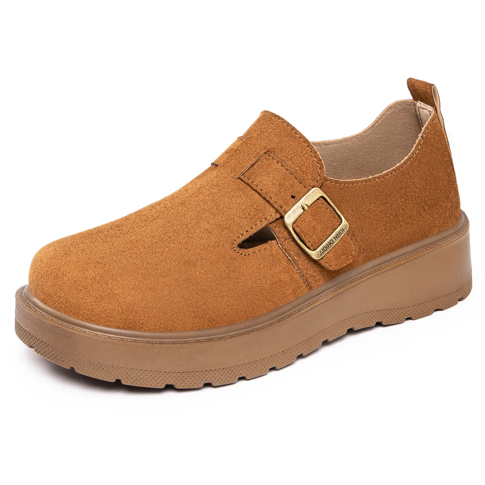 Damen Komfortable Clogs mit verstellbarem Riemen und rutschfester Sohle R&B - Image 7