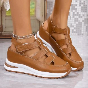 Damen Komfortable Freizeitsandalen mit atmungsaktivem Obermaterial und rutschfester Sohle R&B - Image 10