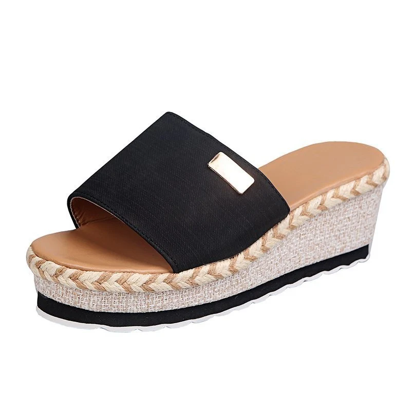 Damen Komfortable Keil-Sandalen R&B - Image 5