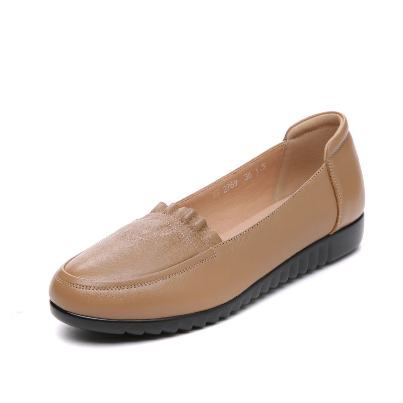 Damen Komfortable Mokassins mit elegantem Rüschendetail R&B - Image 8