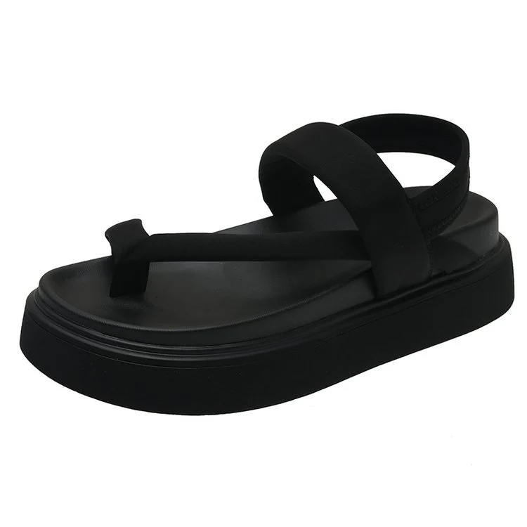 Damen komfortable Sandalen mit doppellagigem Riemendesign und rutschfester Sohle R&B - Image 5