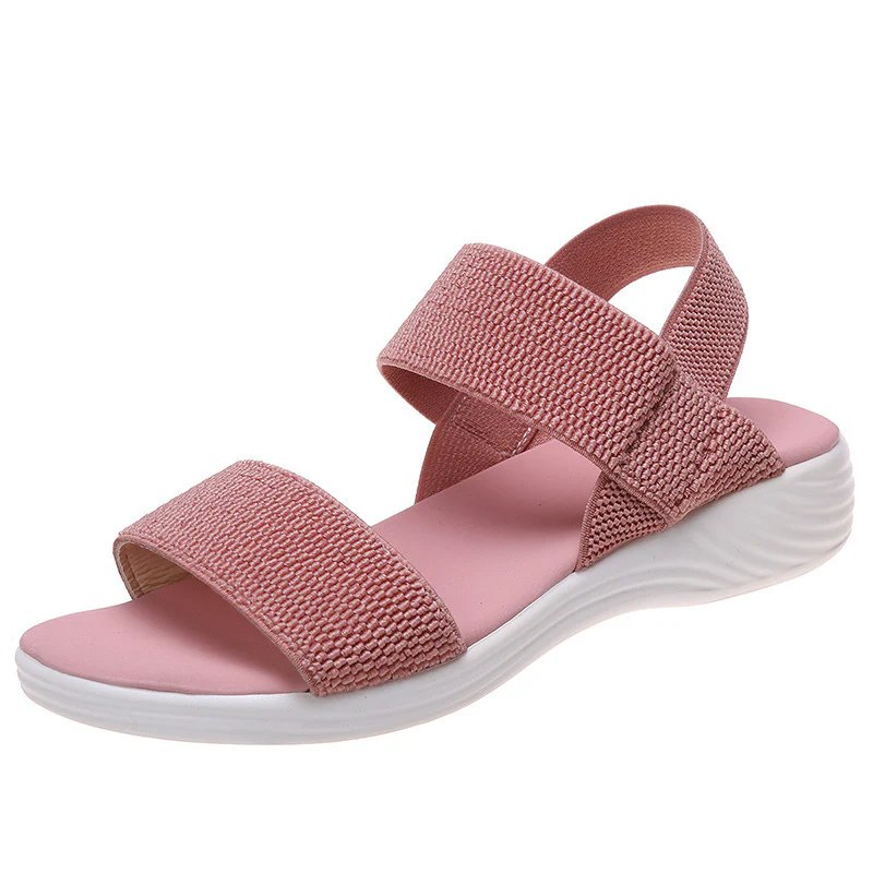 Damen Komfortable Sandalen mit elastischen Riemen R&B - Image 9