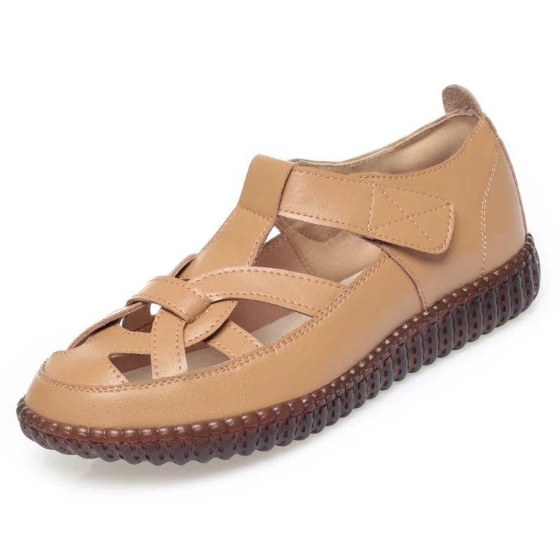 Damen Komfortable Sandalen mit verstellbarem Riemen und atmungsaktivem Obermaterial R&B - Image 6